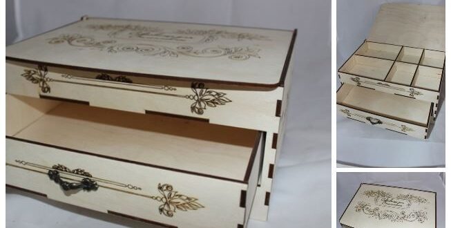 Free Casket with compartments 4mm