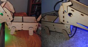 Free dog lamp object holder plan wood cut