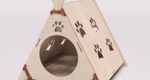 Dog house cnc design wood cut file