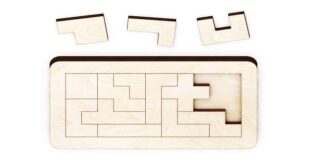 Free tetris puzzle for laser cut kids toy