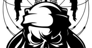 Free Skull pirate DXF