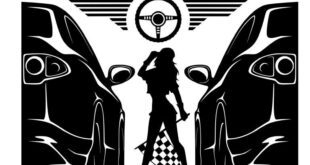 Free Street Racing Car vector