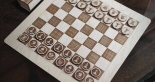 Free chess 4mm file for laser