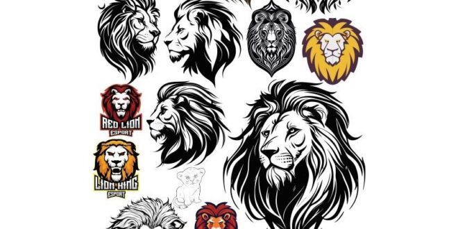 Free download Lion set SVG CDR Vectors