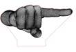 3D illusion Hand finger