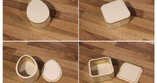 Free laser cut file Oval box and box with rounded corners