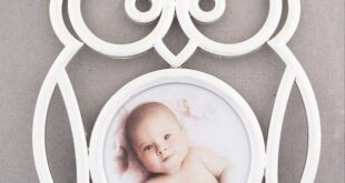 Free cut file baby Owl frame