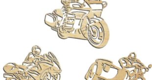 Biker models for laser cutting