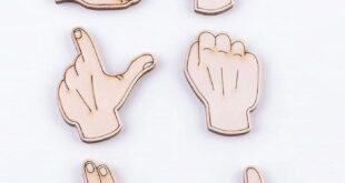 Laser vector hand gestures to cut and engrave
