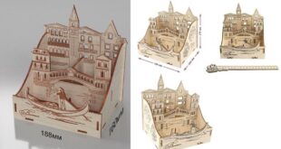 Organizer Italy Themed to laser cut