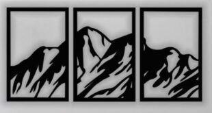 Free mountains triple frame