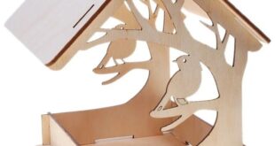 Simple bird feeder to make cnc