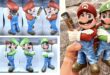 Mario and Luigi plumbers model for 3D print STL File