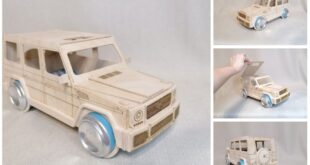 For laser cut Aluminum can holder Car