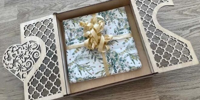 Free Gift box for cutting wood