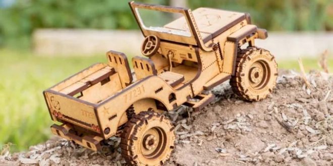 Model Jeep off road Car CDR cut file