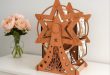 Photo frame with a ferris wheel cdr dxf eps pdf svg